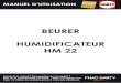 BEURER HUMIDIFICATEUR HM 22