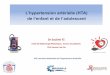 L’hypertension artérielle (HTA) de l’enfant et de l’adolescent