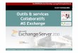 Outils Collaboratifs Exchange - JRES