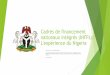 Cadres de financement nationaux intégrés (INFFs) : L 