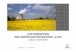 Les fondations des centrales nucléaires à EDF
