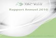 Rapport Annuel 2010 - Bank ABC