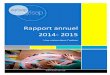 Rapport annuel 2014- 2015 - AQESAP