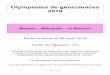 Olympiades de géosciences 2019 - ac-nantes.fr