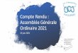 Compte Rendu : Assemblée Générale Ordinaire 2021