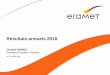 Résultats annuels 2018 - Eramet