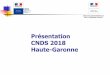 Présentation CNDS 2018 Haute-Garonne