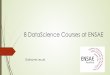 8 DataScience Courses at ENSAE - GitHub Pages