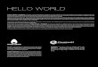HELLO WORLD - Studio Corium