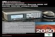 HF Radio Communications Emetteur-récepteur Barrett 2050 HF 