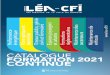 CATALOGUE FORMATION 2021 CONTINUE - lea-cfi.fr