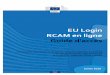EU Login RCAM en ligne Guide d'accès