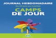 Du 29 juin au 3 juillet CAMPS DE JOUR - Ville de Mont 