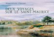 Deux voyages sur le Saint-Maurice
