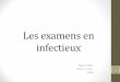 Les examens en infectieux - ch-morlaix.fr