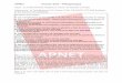 APNET Dossier ECN - Thérapeutique