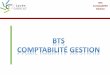 BTS Comptabilité Gestion