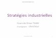 Stratégies industrielles