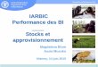 IARBIC Performance des BI Stocks et approvisionnement