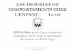 LES TROUBLES DE COMPORTEMENTS - BICE