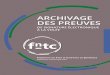 ARCHIVAGE DES PREUVES - fntc-