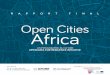 RA PPOR T FINA L Open Cities Africa - OpenDRI Open Data 