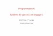 Programmation C 1cm Système de type Unix et langage C