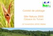 Comité de pilotage Site Natura 2000
