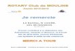 Le bureau, le comité, ses 44 membres - Rotary Club de Moulins