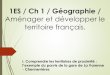 1ES / Ch 1 / Géographie