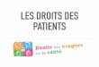 UE1.3.S1 Les droits des patients - CH Carcassonne