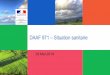 DAAF 971 – Situation sanitaire