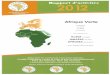 Rapport d’activités Afrique Verte 2012