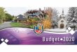 Présentation PWP budget 2020 FINAL - Ville de Sainte-Adèle