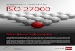 FORMATIONS & CERTIFICATIONS Famille ISO 27000