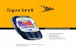 SprintPCS® Phone Guide - LG